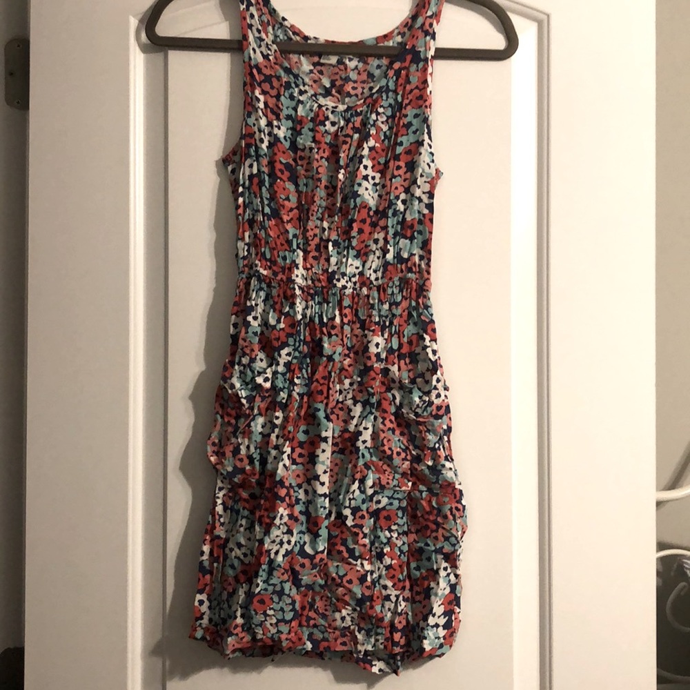 Floral print dress